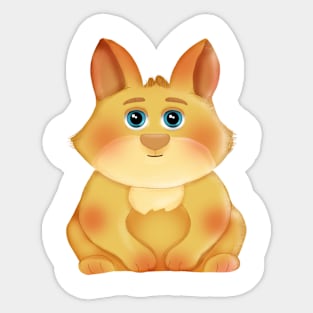 cute puppy Sticker